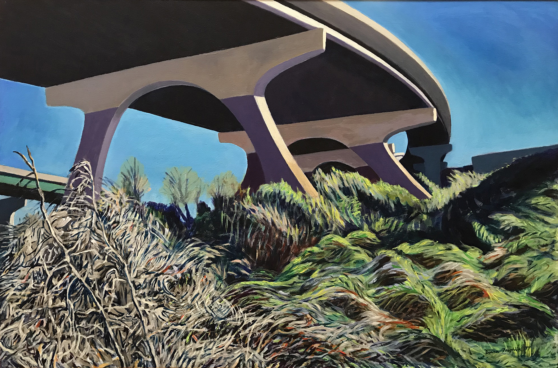 Underneath South Ninth Street Bridge